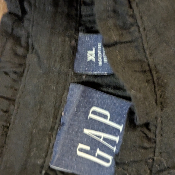 Black Ruffled Sleeve Top - Picture 2 of 4